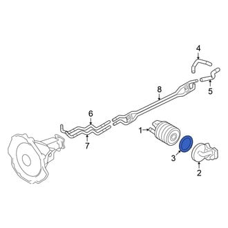 Nissan OE - Automatic Transmission Oil Cooler Seal