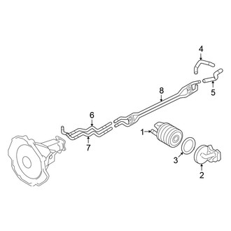 Nissan OE - Cooling - Trans Oil Cooler