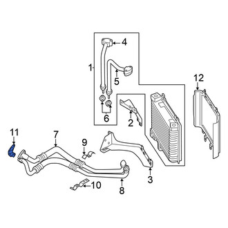 Nissan OE - Engine Oil Cooler Line Gasket