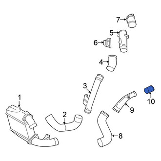 Nissan OE - Upper Intercooler Pipe