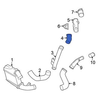 Nissan OE - Upper Intercooler Pipe