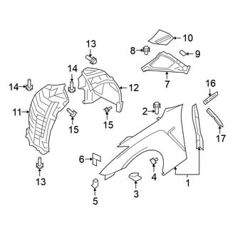 Nissan OE - Fender & Components