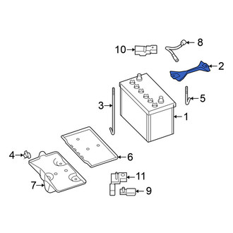 Nissan OE - Battery Hold Down