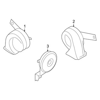 Nissan OE - Electrical - Horn