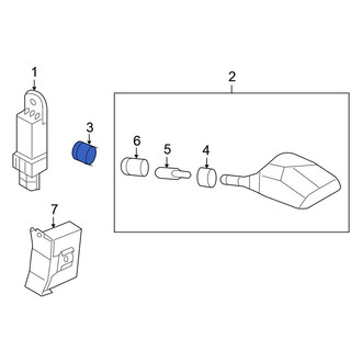 Nissan OE - Tire Pressure Monitoring System (TPMS) Sensor Nut