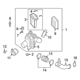 Nissan OE - Engine - Air Intake
