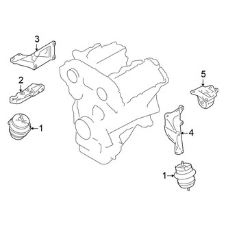 Nissan OE - Engine Mounting