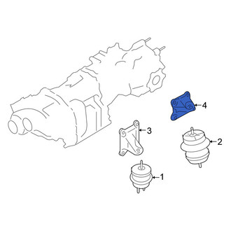 Nissan OE - Rear Automatic Transmission Mount Bracket