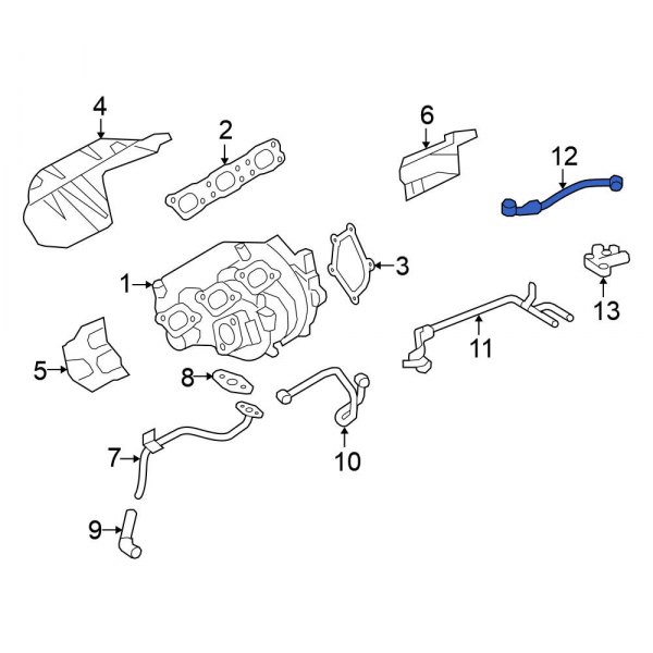 Turbocharger Oil Line