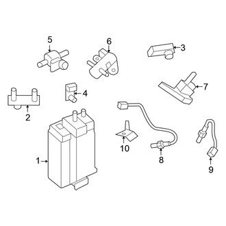 Nissan OE - Emission System - Emission Components