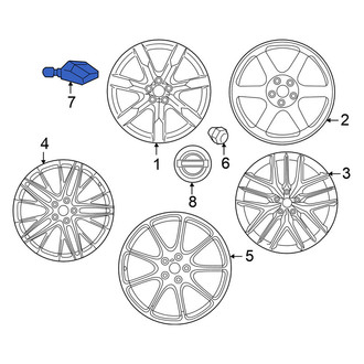 Nissan OE - Tire Pressure Monitoring System (TPMS) Sensor