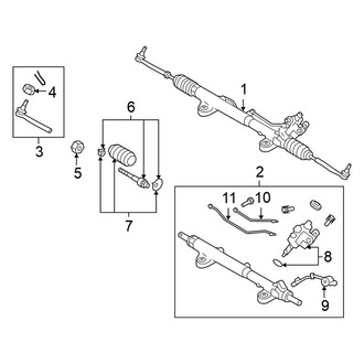 Nissan OE - Steering Gear & Linkage