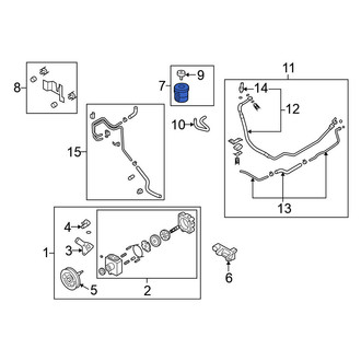Nissan OE - Power Steering Reservoir