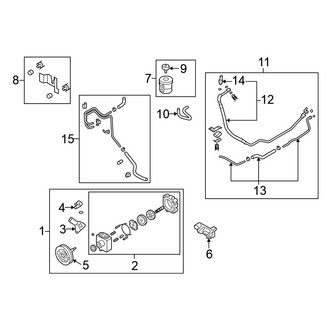 Nissan OE - Steering Gear & Linkage - Pump & Hoses