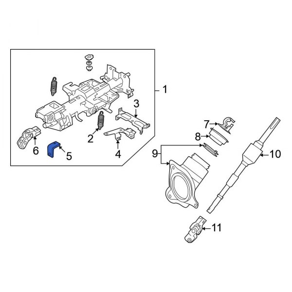 Steering Column Bracket