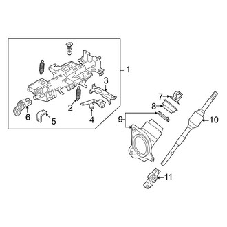 Nissan OE - Steering Column Assembly