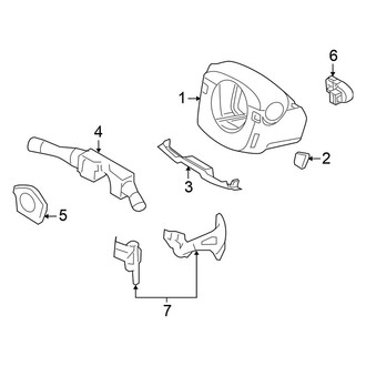 Nissan OE - Steering Column - Shroud, Switches & Levers