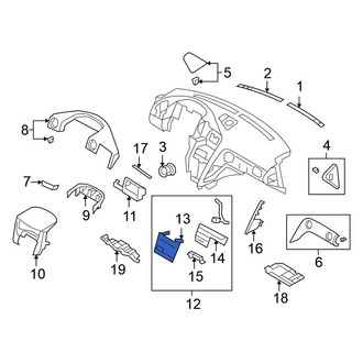 Nissan OE - Outer Instrument Panel Bezel