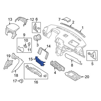 Nissan OE - Lower Instrument Panel Bezel