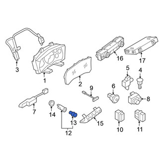 Nissan OE - Front 12 Volt Accessory Power Outlet Cover