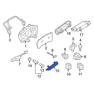 Nissan OE - Active Suspension Mode Switch