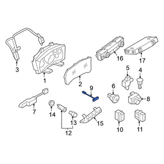 Nissan OE - Rear Deck Lid Release Lever