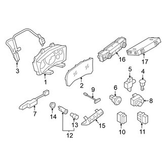 Nissan OE - Instrument Panel - Cluster & Switches