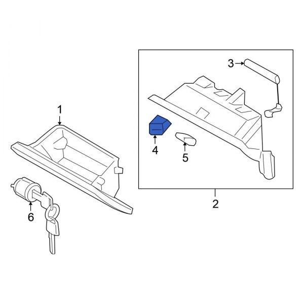 Glove Box Light