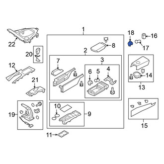 Nissan OE - Rear Cigarette Lighter Element