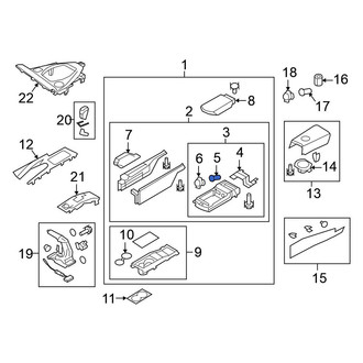 Nissan OE - 12 Volt Accessory Power Outlet