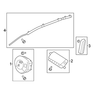 Nissan OE - Restraint Systems - Air Bag Components (Air Bags)