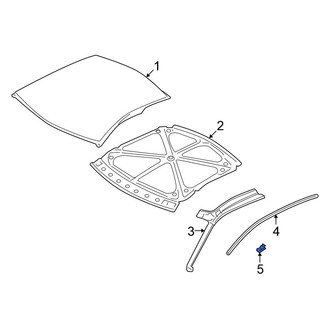 Nissan OE - Roof Molding Clip