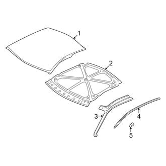 Nissan OE - Roof & Components (W/O Carbon Fiber Roof)