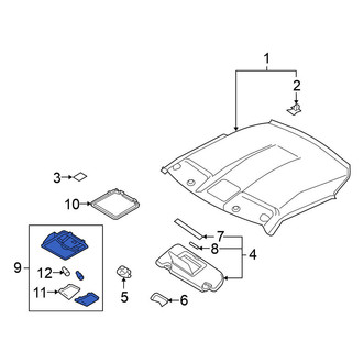 Nissan OE - Reading Light