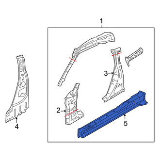 Nissan OE - Right Rocker Panel