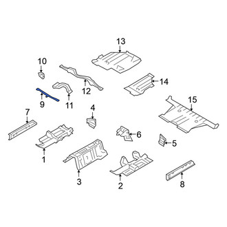 Nissan OE - Front Floor Pan Crossmember