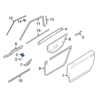 Nissan OE - Door Shell Insulator