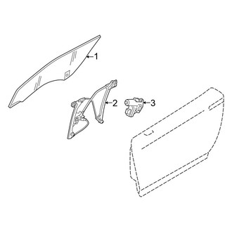 Nissan OE - Door - Glass & Hardware