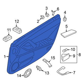 Nissan OE - Front Left Inner Door Interior Trim Panel