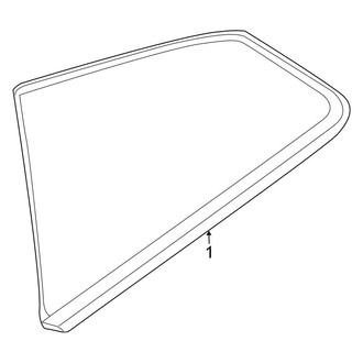 Nissan OE - Quarter Panel - Glass