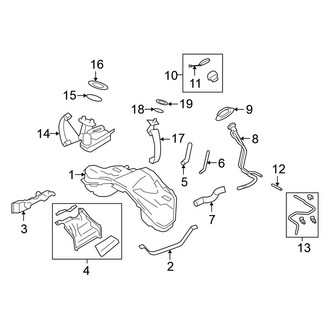Nissan OE - Fuel System Components