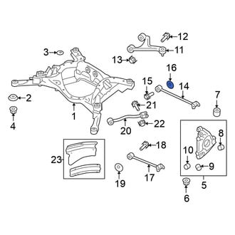 Nissan OE - Rear Alignment Camber Adjusting Eccentric