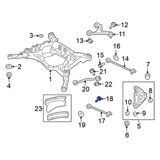 Nissan OE - Inner Lateral Arm Bolt