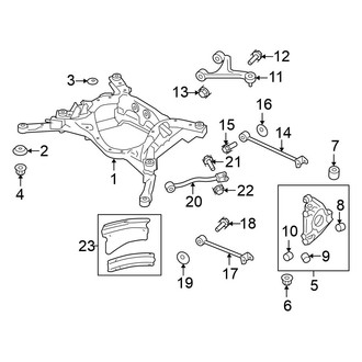 Nissan OE - Rear Suspension - Suspension Components