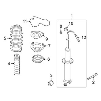Nissan OE - Rear Suspension - Shocks & Components