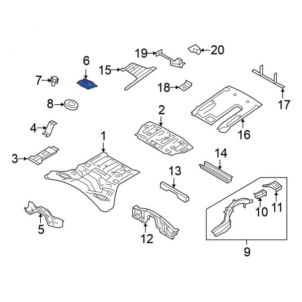 Fuel Tank Access Cover