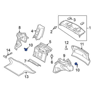 Nissan OE - Bumper Corner Cover Clip
