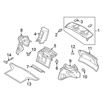 Nissan OE - Rear Body & Floor - Interior Trim