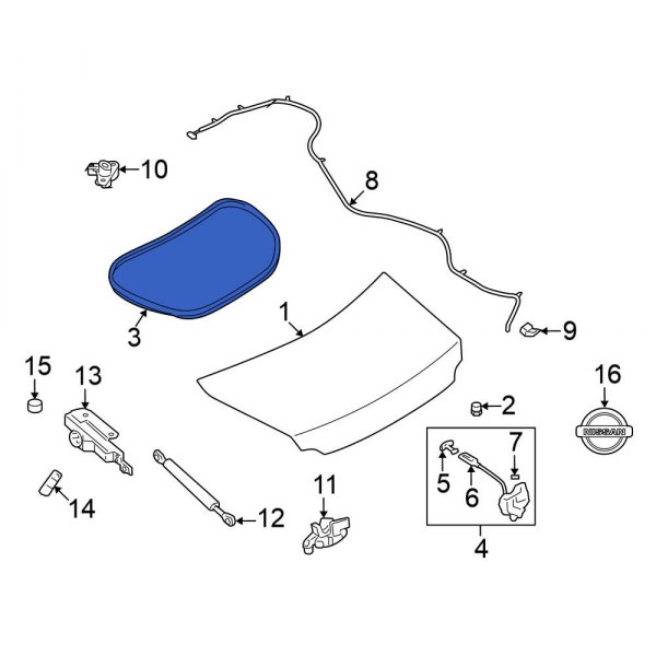 Deck Lid Seal