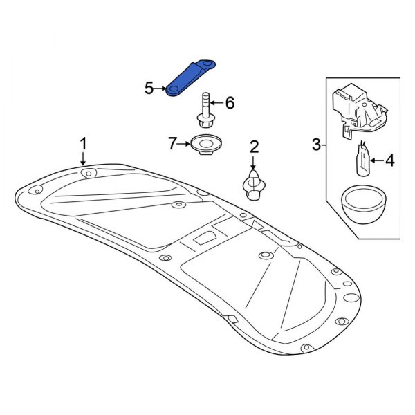 Deck Lid Handle